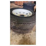 Tow-Master Nylon H78-15 S.T. Tires (2)