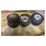 Kinda 13x5.00-6 4 ply rating tires (6)
