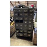 Hardware storage cabinet and inside contents only