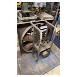 Heavy duty industrial belt driven exhaust fan