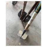 Lot of 3 garden tools