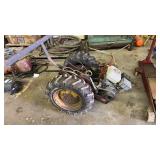 Honda Motor with walk-behind part