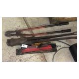 Air Sander and Bolt Cutters