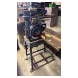 Vintage industrial Rockwell radial arm saw