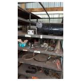 Contents of Shelf, Snowblower Parts and