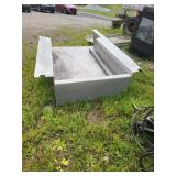Aluminum slide in bed 58in. X 8ft.