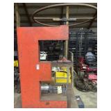 Industrial red C-frame press