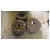 Lot of Forklift Tires