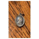 1999 Padre Pio Beautification Relic Medal Pendant