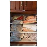 Lot of bath towels and wash cloths