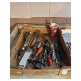 Tray Lot of Tools