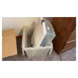 2 Plastic Totes