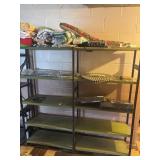 Metal Shelving Unit NO CONTENTS