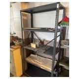 Metal Shelving Unit NO CONTENTS