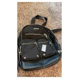 Madden NYC dome pocket black backpack