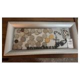 Lot of Loose Change and Rosary