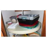 Assorted Kitchen Items, Ice Cube Trays, Mixing