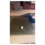 Wood cutting board and serving tray with