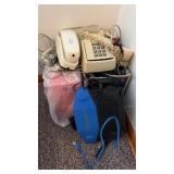 Vintage Phones, Linksys Router, etc.