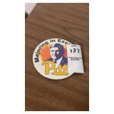 Vintage Pitt Button