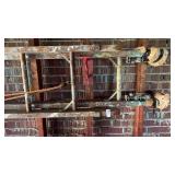 12ft wooden extension ladder