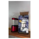 Super Bright Life lantern in box with red lantern