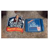 Samuel Adams and Old Vienna Beer Signs