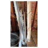 Curtain rods and Window Blind Pieces