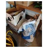 Lot of ceramic tile and mortar