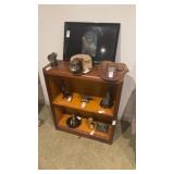 Vintage Wooden Bookcase NO CONTENTS