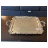 Vintage Community Silverplate Handled Butler Tray