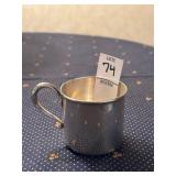 Vintage Lunt Sterling Silver Baby Cup / Child's