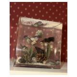Acrylic embedment decor lot of 2