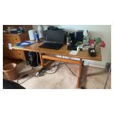 Wooden Desk Table NO CONTENTS