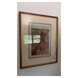 Framed vintage print of Leslieï¿½s Weekly New Years