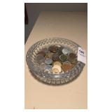 Bowl of Foreign Coins