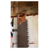 Antique one-man crosscut saw  47inch