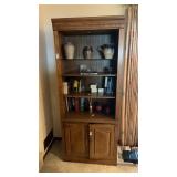 Bookcase Display Cabinet 32x17x78in. NO CONTENTS