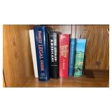Shelf of Books and Candles