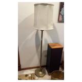 Vintage Brass Floor Lamp