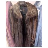 Kaufmans Luxury full length mink fur coat