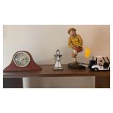 Vintage humorous golf chalkware figurine , Quartz