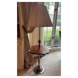 Vintage traditional brass and wood combination