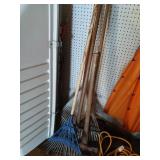 Rake and mattock lot