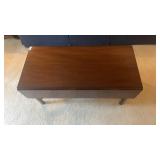 Vintage wooden drop-leaf coffee table