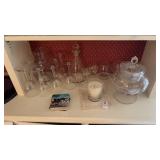 Caviar Dish, Wine Glasses, Coasters