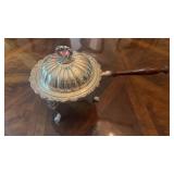 VINTAGE SHERIDAN SILVERPLATE CHAFING / SERVING