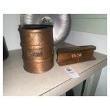 Heavy metal pen holder and Kovalchick Salvage co.