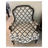 classic French Provincial accent chair