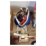 Tees, ball markers, and shoe horns from different